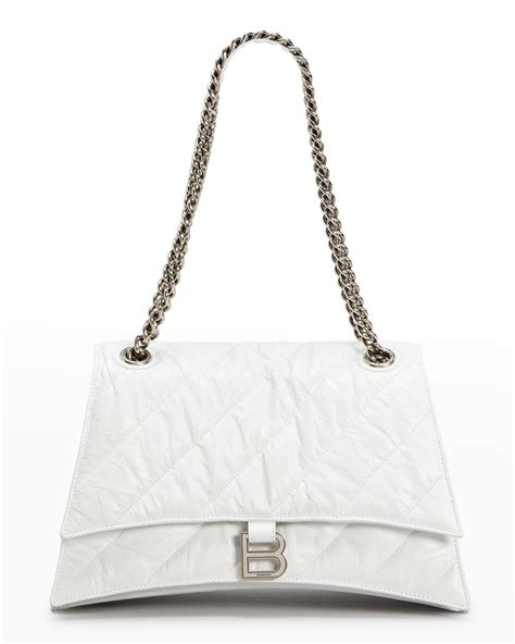 white balenciaga bag with black writing|balenciaga purse with light.